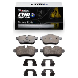 BMW Z4 Brake Pads - Rear - R1 Concepts - Euro Ceramic - `09-`16